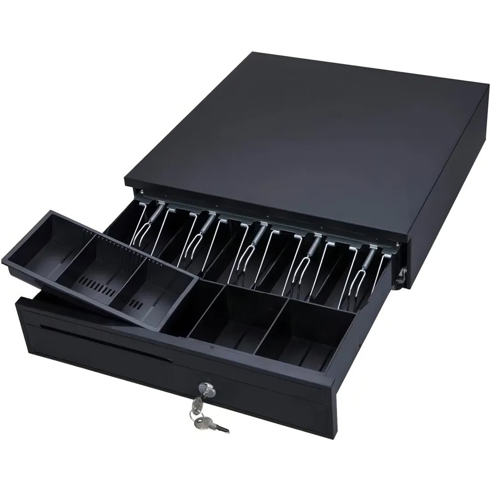 Cajon De Dinero Punto De Venta 5 Billetes y 5 Monedas